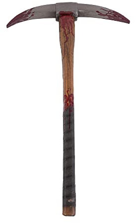 Realistic Foam Weapons Halloween Cosplay Fancy Dress Props Accessories (Pick Axe)
