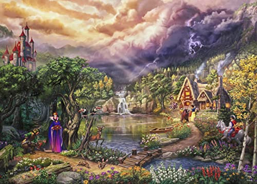 Ceaco - Thomas Kinkade Disney Dreams - Evil Queen - 1000 Teile Puzzle