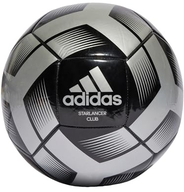 adidas Performance Starlancer Club Trainingsball schwarzsilber, 3 Ohne Geschlecht