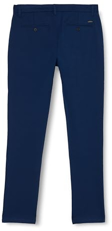 Blend Herren Pants-Plain Color Lässige Business-Hose, 193933/Medieval Blue, 40W x 34L