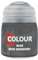 Citadel Basis Iron Warrior Acrylfarbe in Flasche 12 Milliliter Matt Eisenfarben Wasserfest 24 Stunden Trocknungszeit Indoor und Outdoor 48 Stunden Aushärtungszeit