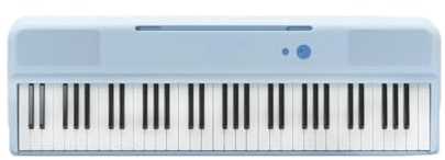 electronic keyboard for beginners Musical Keyboard Professional Instrumentsportable Electronic Piano Adults Piano Digital (Color : Blue)