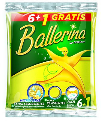 Ballerina - Panno Giallo 6+1 Unità - L'Originale
