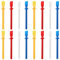 16PCS 11.5cm Color Plastic Glue Spreader, PVA Glue Spreader Spatula Sticks, Glue Spreader Set, Adhesive Glue Sticks For Art Craft
