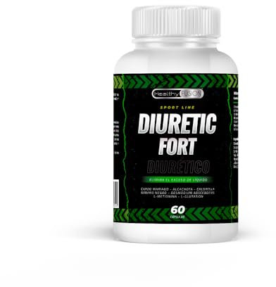 Healthy Fusion Detox + Quemagrasas | Drenante, desintoxicante y digestión | Con Rábano Negro, Alcachofa, Cardo Mariano | Elimina las toxinas del organismo | Suministro para 2 meses 60 Cápsulas