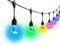 Nanoleaf Smart LED Lichterkette Außen 15m Starter Kit - 20 dimmbare RGBICW Gem Glühbirnen, IP65 wasserdicht, WLAN Kontrolle mit App und Stimme (Matter Alexa Siri Apple Google Home) Balkon Garten Party