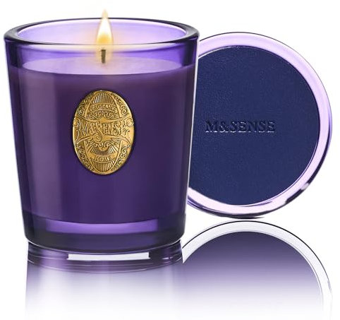 M&SENSE Duftkerze Beerenrose,260g Duftkerzen im Glas Natürliche Soja-Kerze,50 Stunden Brenndauer,Kerzengeschenke für Frauen & Männer,Geschenk Kerze