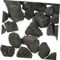 Yardwe 1 Packung Aquarium Topfdekoration Schwarzer Lavastein Öldiffusor Steine Pflanzen Steinperlen Feuertischsteine Öl Ölsteine Felsen