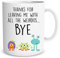 Peachy Antics Divertente novità tazze da caffè nuovo regalo di lavoro collega divertente lasciare regalo Yay Leave Weirdos spiritoso regali scherzi battute lasciando lavoro WSDMUG1278