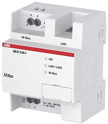 ABB Energieanalysator für m-Bus-System, 3,54 x 2,83 x 2,53 Zoll