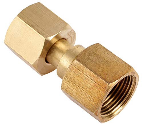 Messing-Zylinderadapter, CGA-320 zu CGA-580 Adapter CO2-Tank zu Argon-Regler