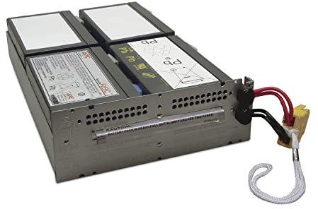 APC Replacement Battery Cartridge #159 - Batterie d'onduleur - 1 x Acide de Plomb - Noir - pour P/N: SMT1500RM2UC, SMT1500RMI2UC