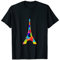 Eiffelturm Paris Puzzle Autism Puzzle T-Shirt