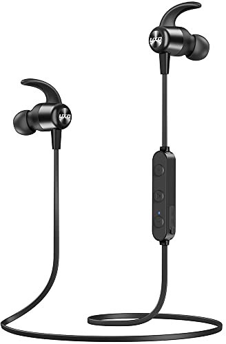 UXD Bluetooth Headphones, Wireless Headphones with CVC8.0 Mic, 20Hrs Playtime, IPX7 Waterproof, Bluetooth 5.0, Magnetic In Ear Earbuds for Running,Cycling,Gym