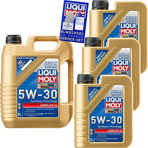 QR-PARTS 69988598 8 Liter Original Longlife III 5W-30 Motoröl Engine Oil Motorenöl