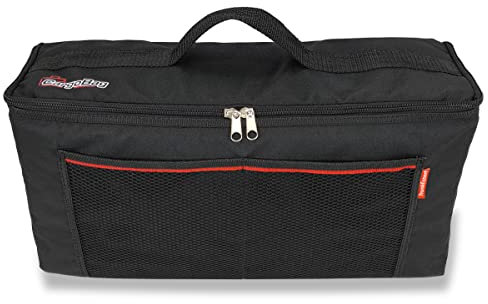 TrunkExpert Cargo Bag Auto Organizer Universal Wasserdicht Cordura Einfache Klettbefestigung Ordnung im Auto Kompakt Schwarz Fassungsvermögen. 15,6 Liter
