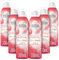 Imperial Leather Foamburst – Gel douche hydratant triple jour, parfum huile de rose et d'argan avec mousse luxueuse - Soin doux pour la peau en vrac (6 x 200 ml)