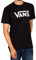 Vans Herren Classic Drop V T-Shirt, Schwarz-Weiß, M