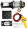 12V 4500lb Elektrische Winde Kit, Elektrische Seilwinde mit Hoher Tragfähigkeit und Drahtloser Handfernbedienung Mechanisches Zubehör für Elektrische Winden für Off-Road, Anhänger, Boot