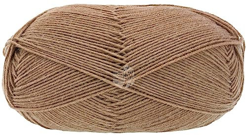 LANA GROSSA Meilenweit 100 Merino extrafine | Hochwertiges Sockengarn, waschmaschinenfest | Handstrickgarn aus 75% Schurwolle & 25% Polyamid | 100g Wolle, Stricken & Häkeln | 420m Garn FB2429