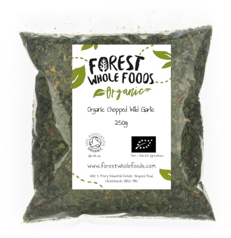 Organic Chopped Wild Garlic - Forest Whole Foods (250g)