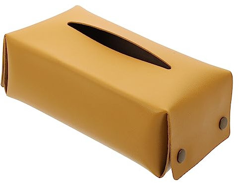 PLAFOPE Serviettenhalter Pu Für Schreibtisch Mit Praktischem Design Und Leicht Zu Reinigen