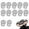 Rasierer Ersatzklingenfür Schädelrasierer Pitbull Gold PRO Rasierer Ersatzklinge,Rasierer Ersatzköpfe für Pitbull Platinum Pro Shave (12PCS)