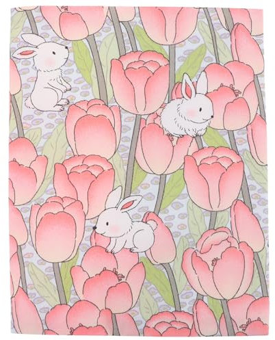 Handmade A5 Book Cover Sleeve Soft Cloth Notebook Protector with Bookmark Fabric Book Protector for Journals Textbooks and Diaries