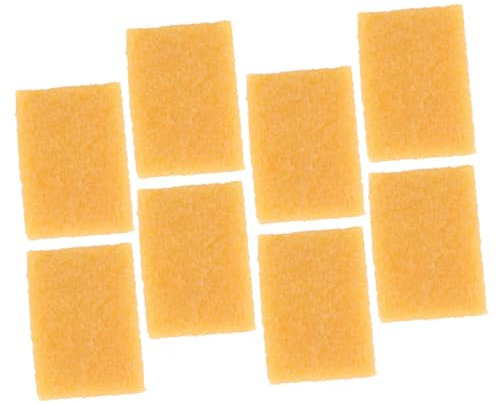Radiergummi aus Gummikleber für Künstler 8 Stück Gelb