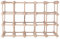 WELL HOME MOBILIARIO & DECORACIÓN Weinregal aus Buche für 20 Flaschen