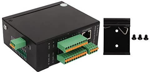 M420T Ethernet-Remote-IO-Modul 16-Wege-DO für Modbus RTU Analogeingangs-Netzwerk-IO-Controller, Kompatibel mit Modbus , Modbus RTU über , MQTT, IP30-Schutz (0-5V)