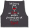 Shirtracer Schürze - Kochschürze - Erwachsene - Ich liebe es mit Wein zu kochen - 85x69 - Anthrazit - kochschuerze damen lustig küchenschürze geschenk lustige männerschürzen geschenke