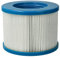 vhbw Cartuccia filtrante Compatibile con Arebos 24 V 70 W Piscina - Filtro di Ricambio Blu/Bianco