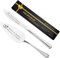 Filhome Tortenheber Tortenmesser Hochzeitsgeschenk Personalisiert Edelstahl Kuchenheber Gold Silber Rosegold Kuchen Besteck Set für Brautpaar Party (Silber)
