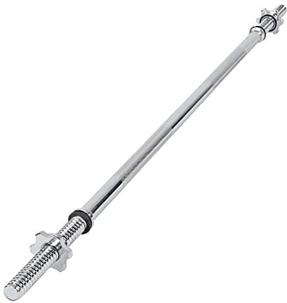 wuuhoo® Langhantelstange Rocco - 120cm / 150cm / 160cm / 180cm / 200cm Hantelstange 30mm, Stahl verchromte Hantel mit Sternverschluss - Fitnessgerät für Zuhause, Kapazität 150 kg 200cm