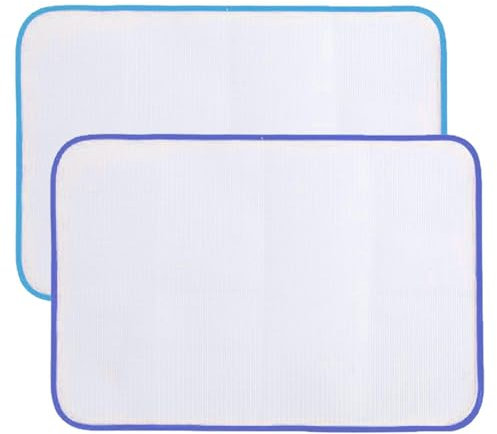 SLAXJNE 2 Paños Protectores para Planchar, Tela De Malla, Paños para Planchar, Paños para Planchar, Paños para Planchar, Apliques, Paños Protectores De Malla