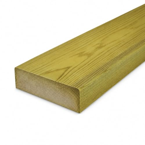6x2 Timber Joists 45 x 145mm C16 Treated 1.2m Pack of 2 | joists for stronger short-span frames, with sawn sections that line up cleanly on site
