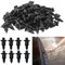 Rivetti Plastica, 50 Pezzi Rivetti In Plastica per Auto per Moto da 6 mm, Clip di Rivet Moto Carenatura Trim Pannello di Fissaggio, Finiture per Carrozzeria
