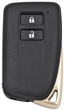 ANRAM Car Key Shell Cover For Lexus ES350 IS ES GS NX RX GX GS300 GS350 IS250 ES250 NX200 NX300H,Folding Remote Control Car Key Fob Shell Cover Car Key Case Replacement,B
