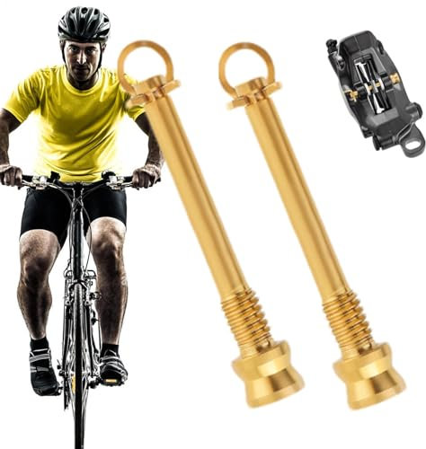 Bremsklemmschrauben - Schrauben und Klammern für Bremsbeläge | M4 -Radsportzubehör, Titan -Legierungsbremsnadeln, universelle Ersatzteile für Mountainbike und Rolle