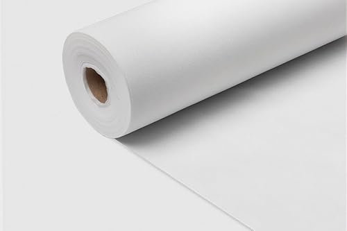 Sanjoma Chemical Solutions Mantel Novotex Tejido sin Tejer Desechable Blanco, 1,20 x 50 Metros, Precortado, para Eventos y Hostelería