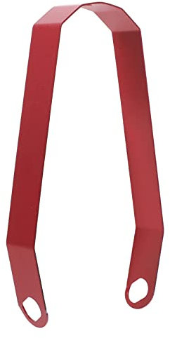 FOYTOKI Robuster Aluminiumlegierung Kotflügelträger für Elektroroller Praktischer Schutzblechhalter zur Stabilitätsverbesserung und Unterstützung bei Rot