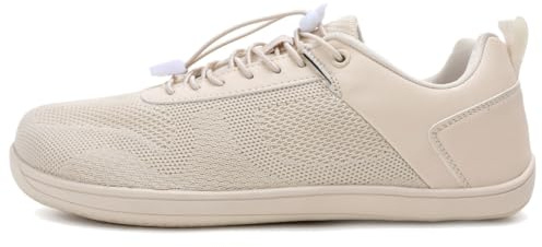 DOTALES Barfußschuhe Damen & Herren Barfuß Sneaker- Minimalistische Zehenschuhe für Fitness, Wandern & Outdoor | Atmungsaktive Knit Sneaker