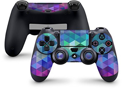 Skins4u Controller Aufkleber Design Schutzfolie Skin kompatibel mit Sony PlayStation 4 PS4 Charmed