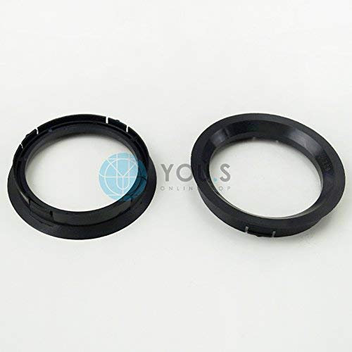 2 x ZENTRIERRINGE DISTANZRING für ALUFELGEN Z29 76,0-63,4 mm Alutec Anzio Rial