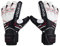 Sportout Torwarthandschuhe, Fußballhandschuhe mit Fingersave, Torwarthandschuhe Kinder,Herren mit rutschfeste 4mm Latex, Torwart Handschuhe für Kinder, Erwachsene und Jugendliche (Black, 10)