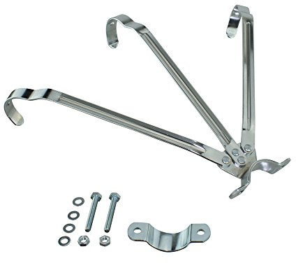 Hollow Hub Rear Fender Braces Chrome, Various Sizes (26)