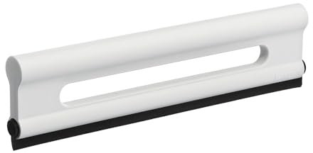 SMEDBO SIDELINE Duschabzieher mit handlichem Griff aus ABS-Kunststoff weiß Silikonlippe DX2145