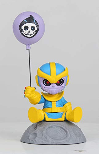 Marvel Mini Heroes Animated Thanos Pvc Statue