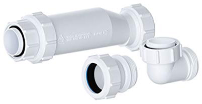 Viva Universal 40Mm Waterless Self Sealing Waste Valve Trap Bath Kitchen 1 Bsp